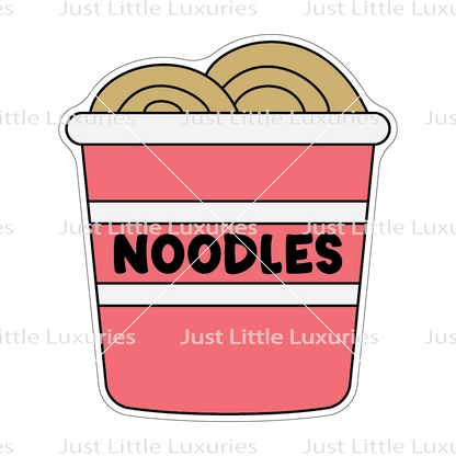 Noodles Cookie Cutter (STL - Digital Download)