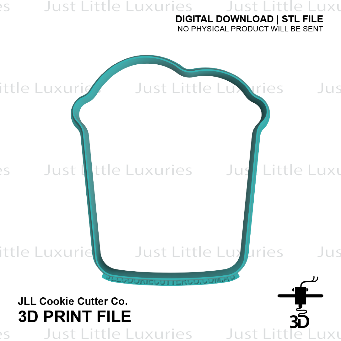 Noodles Cookie Cutter (STL - Digital Download)