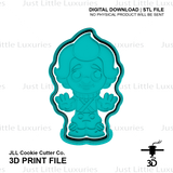 Oompa Loompa Cookie Cutter and Embosser (DIGITAL DOWNLOAD)