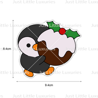 Christmas Plushies - Penguin with Pudding Cookie Cutter
