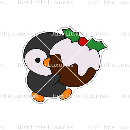 Christmas Plushies - Penguin with Pudding Cookie Cutter