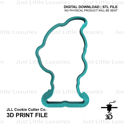 Pirate (1) Cookie Cutter (STL - Digital Download)