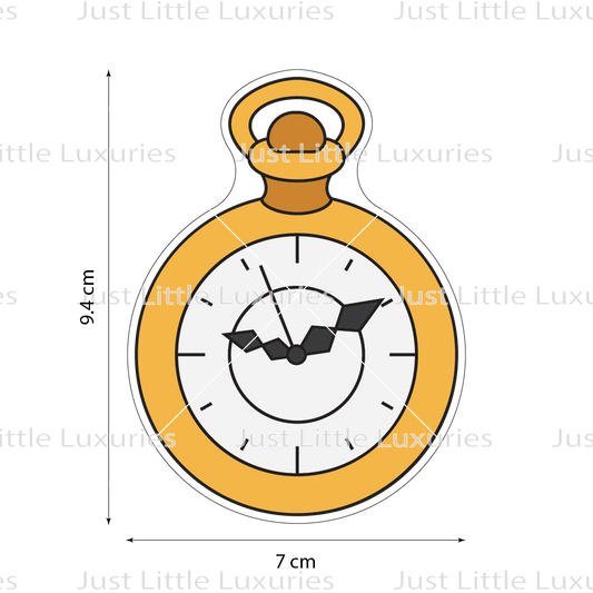Pocket Watch Cookie Cutter | Alice's Tea Party
