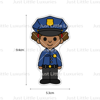 Police Officer (4) Cookie Cutter
