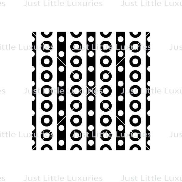 Polka Lines (Light) Pattern Debosser