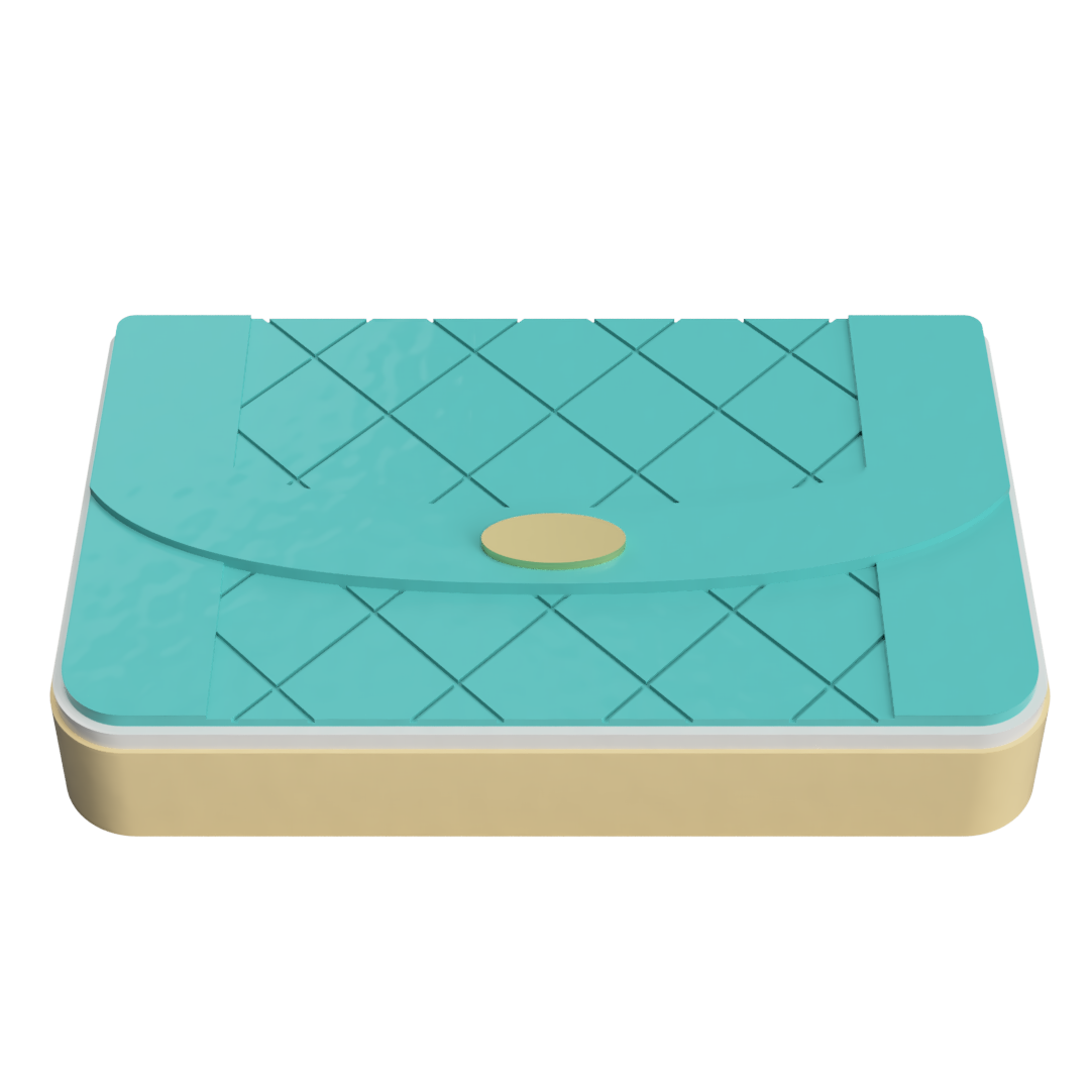 Tiffany Purse Layered Cookie Cutter