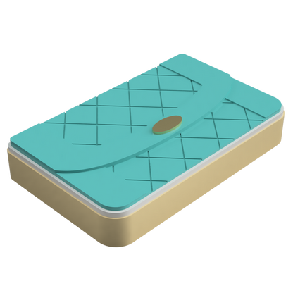 Tiffany Purse Layered Cookie Cutter