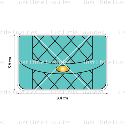 Tiffany Purse Layered Cookie Cutter