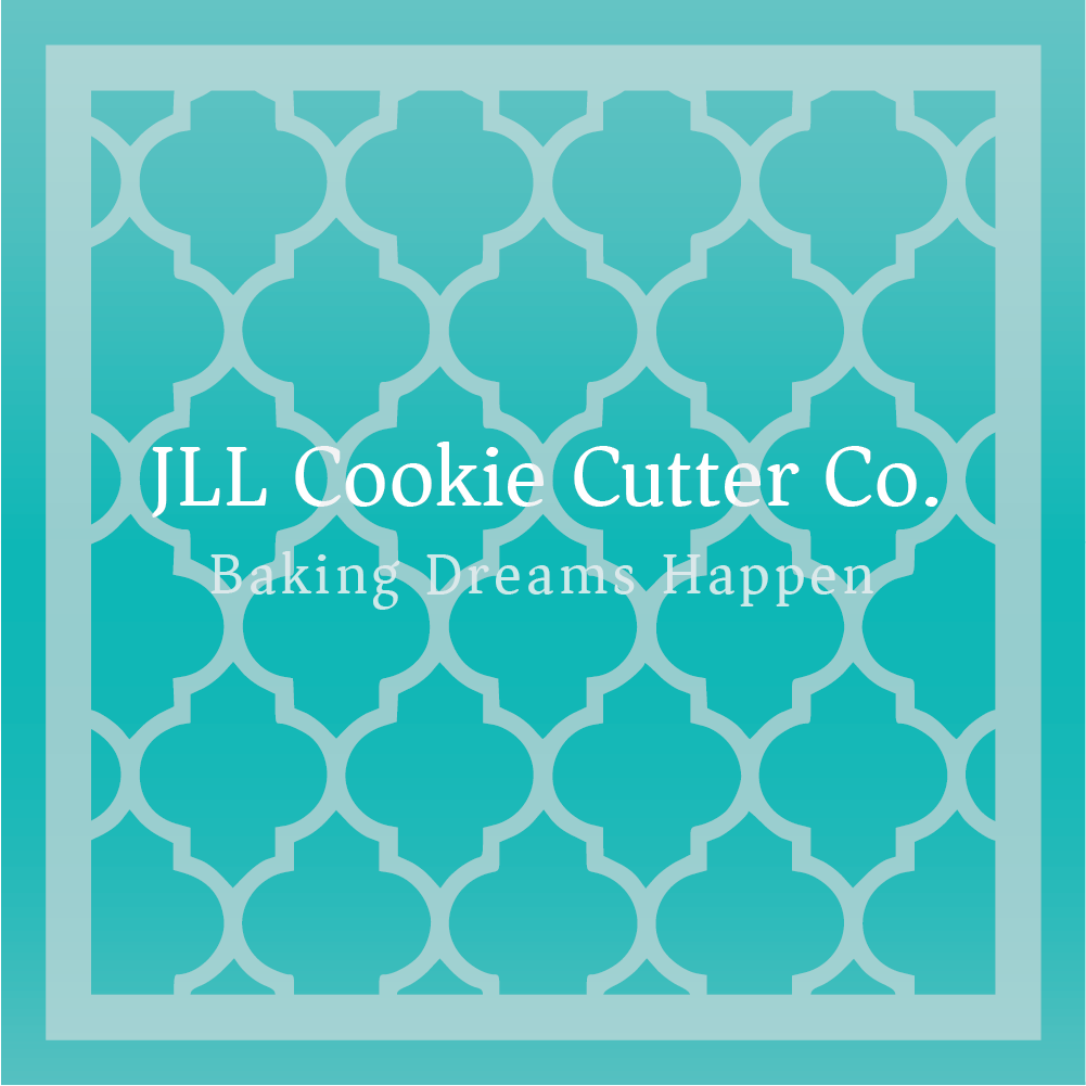 Quarter Foil Pattern Cookie Stencil