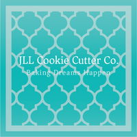 Quarter Foil Pattern Cookie Stencil