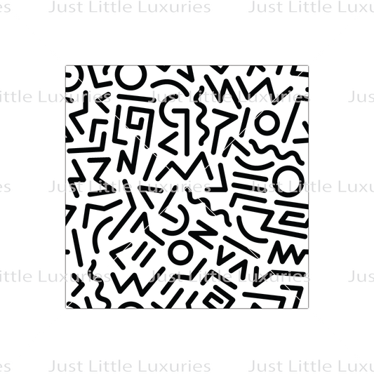 Retro Lines (Light) Pattern Debosser