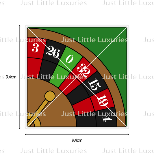 Roulette Table Cookie Cutter