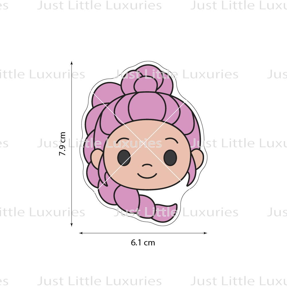 Rumi Face Cookie Cutter (STL - Digital Download)