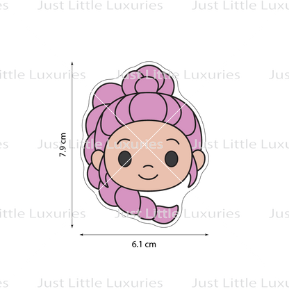 Rumi Face Cookie Cutter (STL - Digital Download)