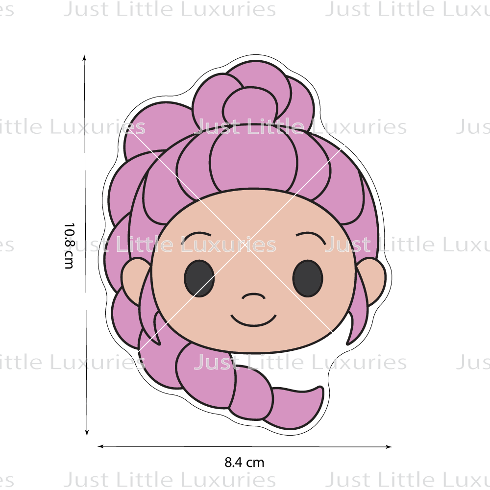 Rumi Face Cookie Cutter (STL - Digital Download)