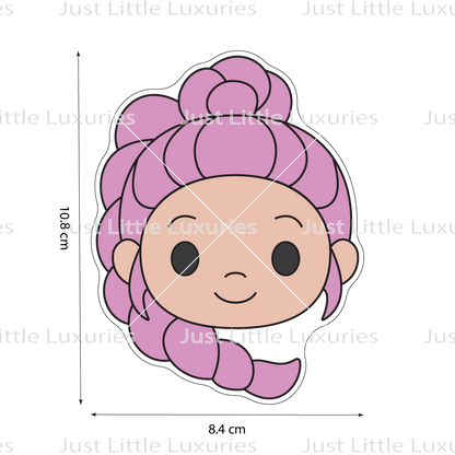 Rumi Face Cookie Cutter (STL - Digital Download)