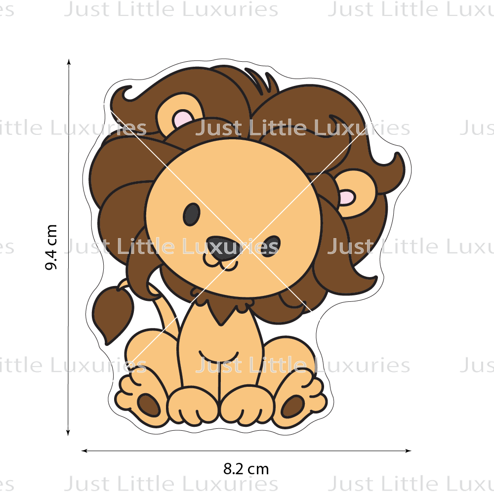 Safari Lion Cookie Cutter