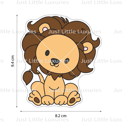 Safari Lion Cookie Cutter