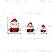 Christmas Plushies - Santa Cookie Cutter