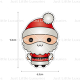 Kawaii Christmas - Santa Cookie Cutter