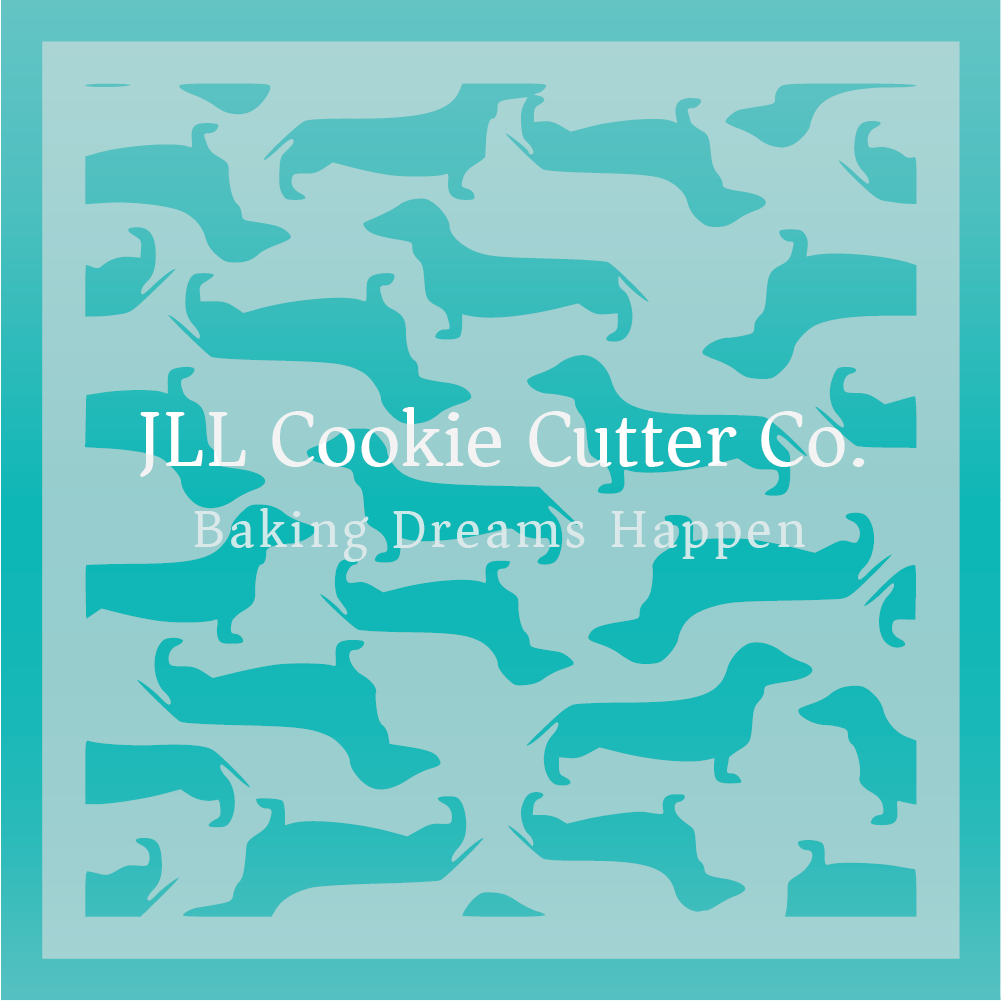 Dachshund Cookie Stencil