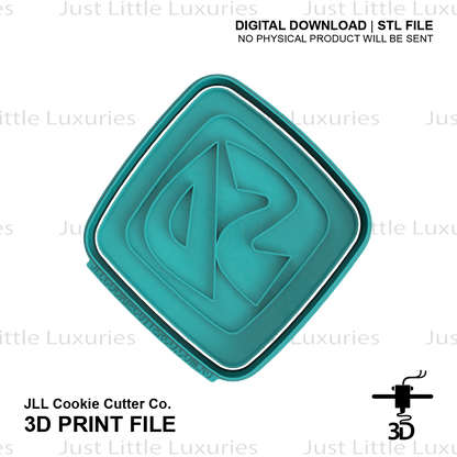 SD Tag Cookie Cutter (STL - Digital Download)