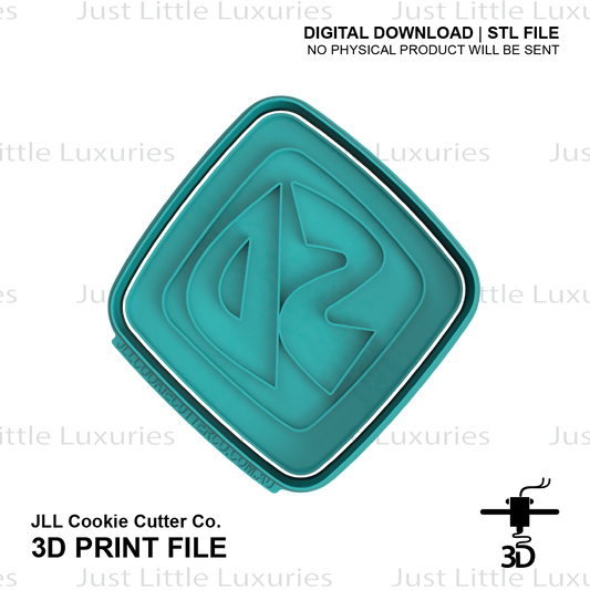 SD Tag Cookie Cutter (STL - Digital Download)