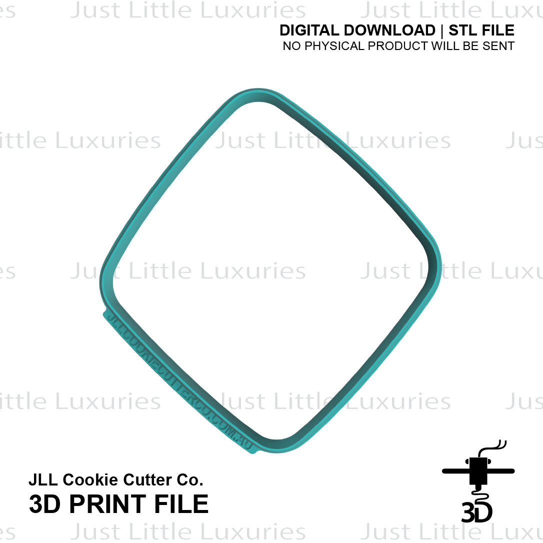 SD Tag Cookie Cutter (STL - Digital Download)