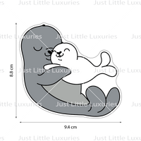 Seal Hug Cookie Cutter