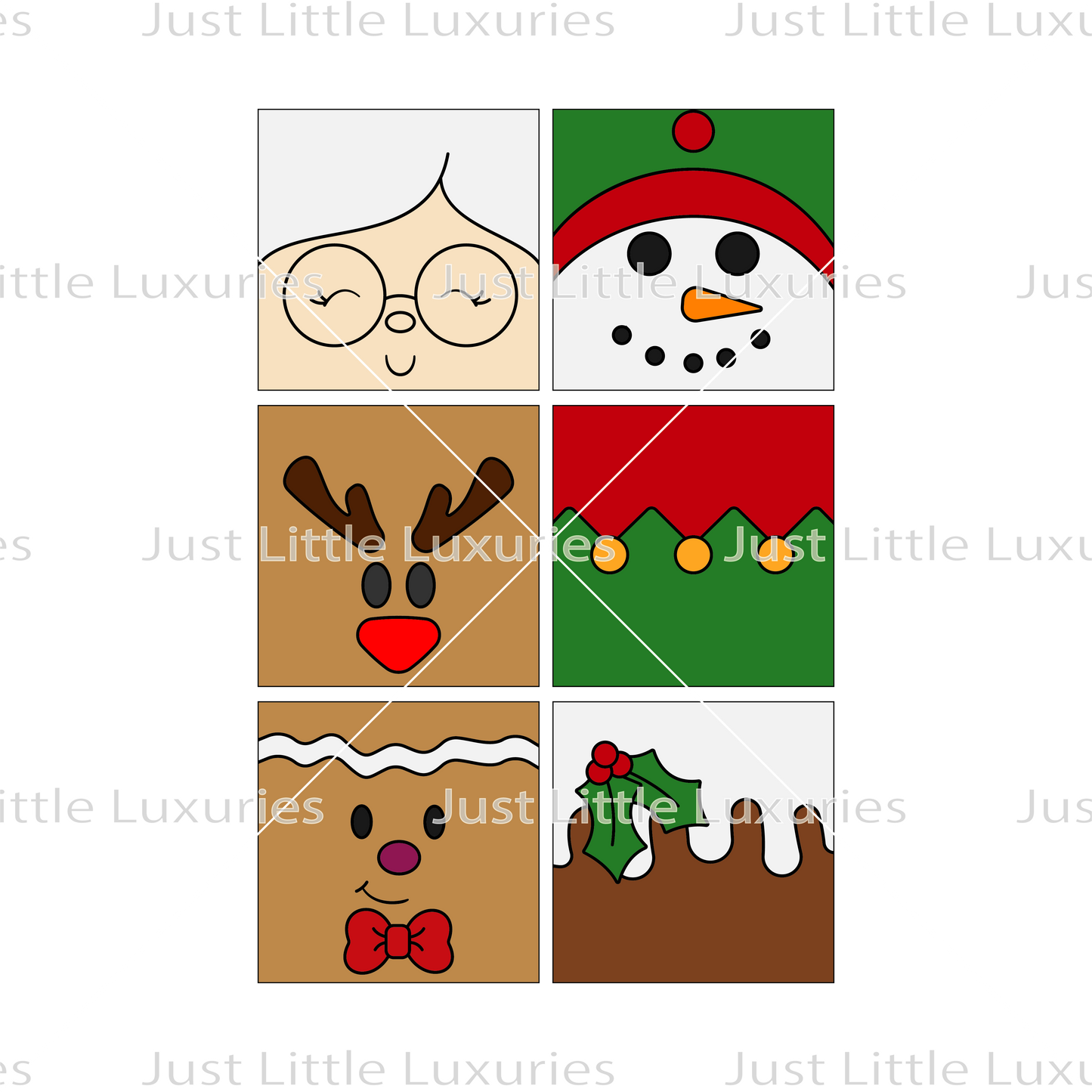 Christmas Cookie Stamp Set 2