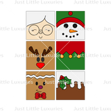 Christmas Cookie Squares Set 2 - 3 Sizes (DIGITAL DOWNLOAD)