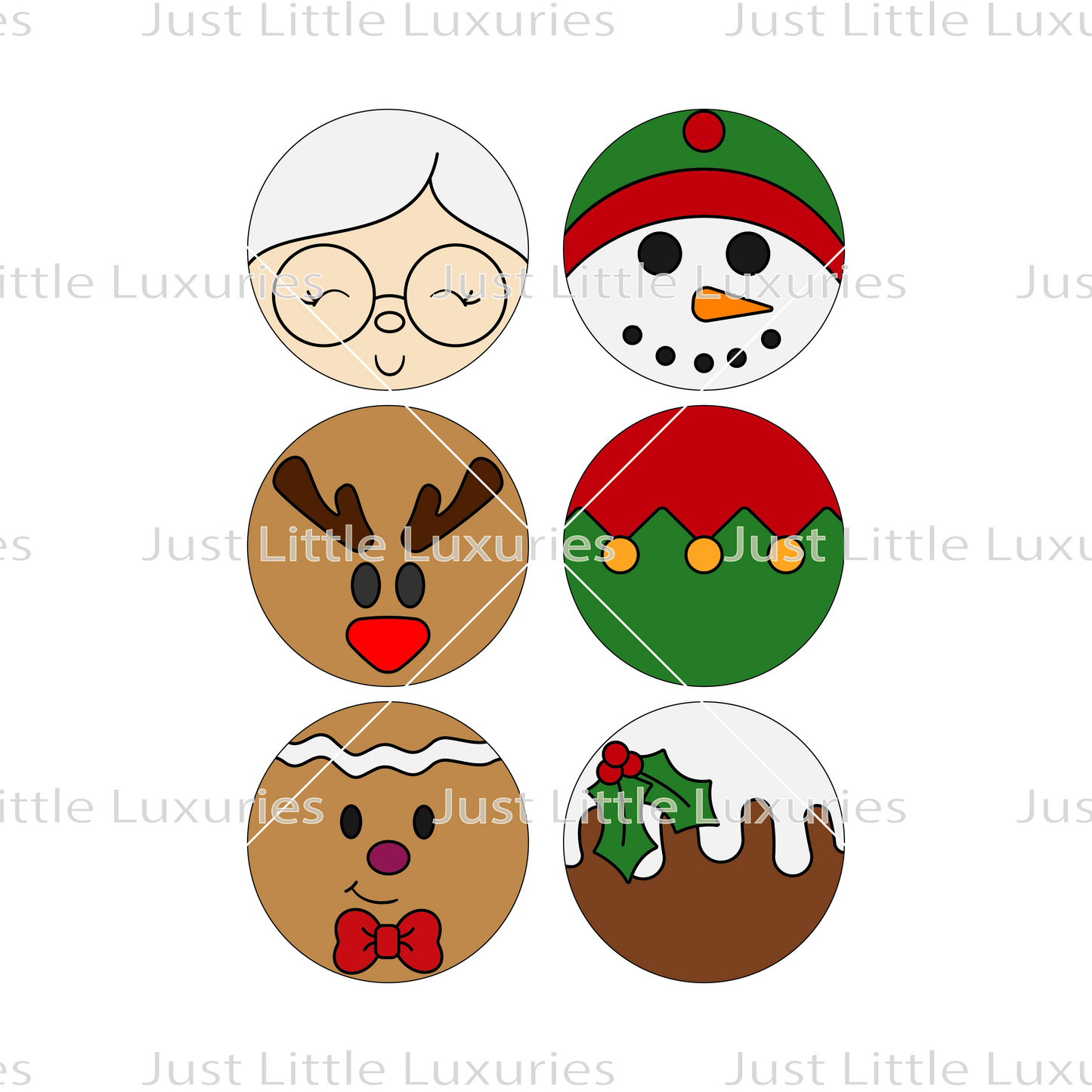 Christmas Cookie Stamp Set 2