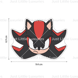 Shadow Hedgehog Cookie Cutter and Embosser (DIGITAL DOWNLOAD)