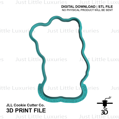 Share Bear Cookie Cutter (STL - Digital Download)