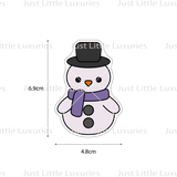 Christmas Plushies - Snowman Cookie Cutter