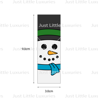 Snowman Cookie Stick Cutter and Embosser (DIGITAL DOWNLOAD)