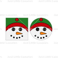 Snowman Cookie Stamp