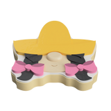 Sombrero Girl Layered Cookie Cutter