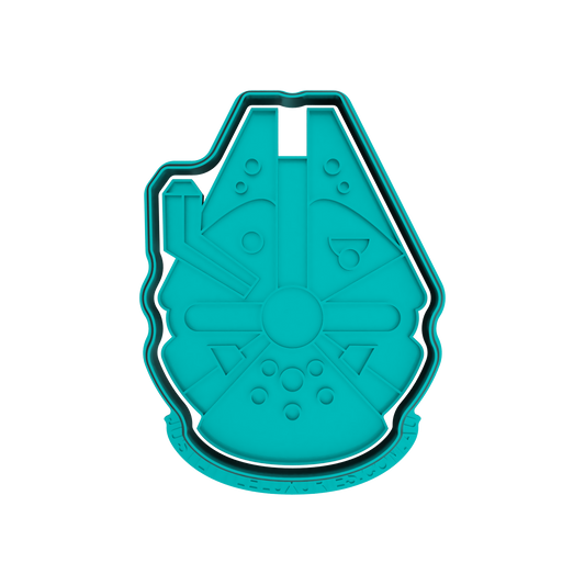 Spaceship Cookie Cutter (STL - Digital Download)