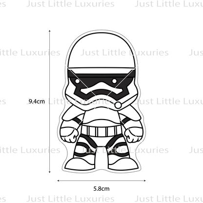 Stormtrooper Cookie Cutter (STL - Digital Download)