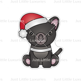 Christmas Tassie Devil Cookie Cutter