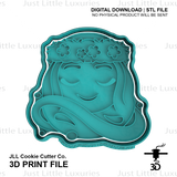 Te Fiti Cookie Cutter and Embosser (DIGITAL DOWNLOAD)