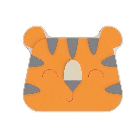 Tiger Face Layered Cookie Cutter