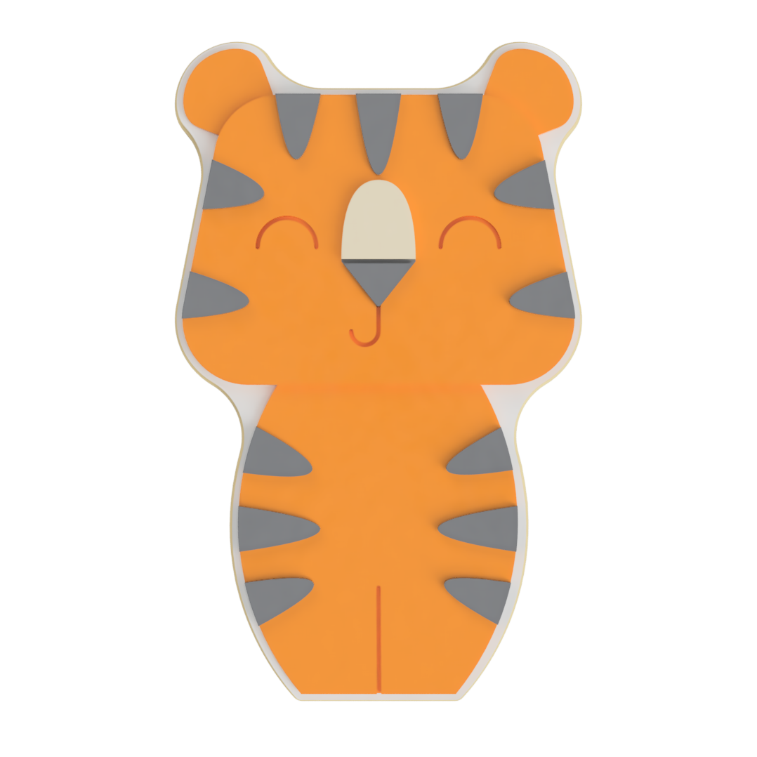 Tiger Layered Cookie Cutter