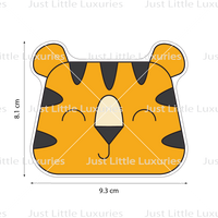 Tiger Face Layered Cookie Cutter