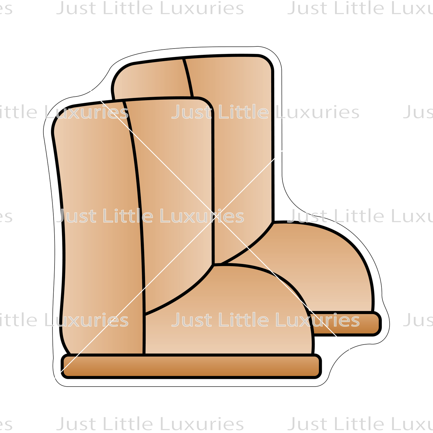 Ugg Boots Cookie Cutter