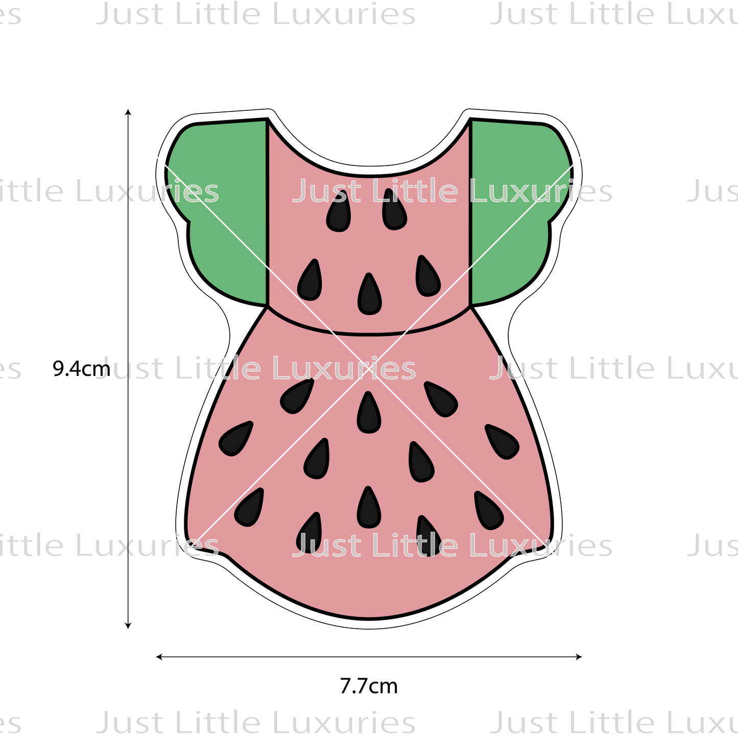 Watermelon Romper Cookie Cutter