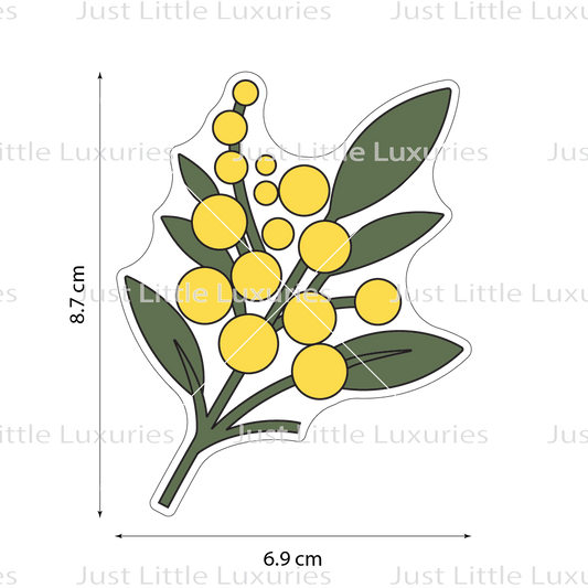 Wattle Cookie Cutter | Native Florals - Mother's Day