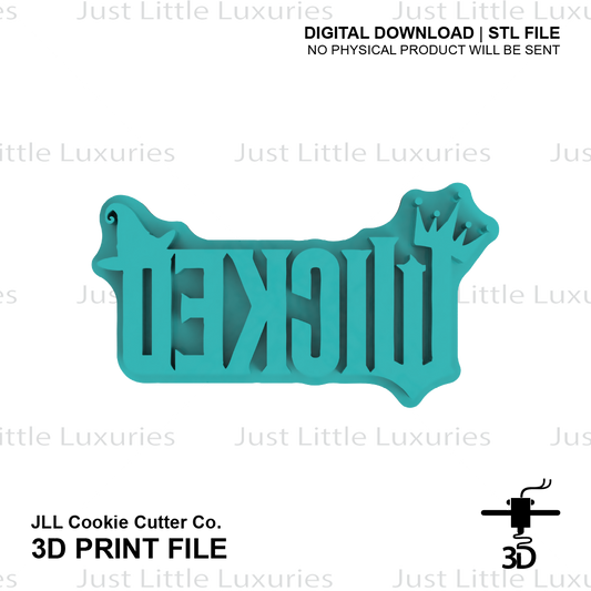 Wicked Cookie Stamp STL (Digital Download)