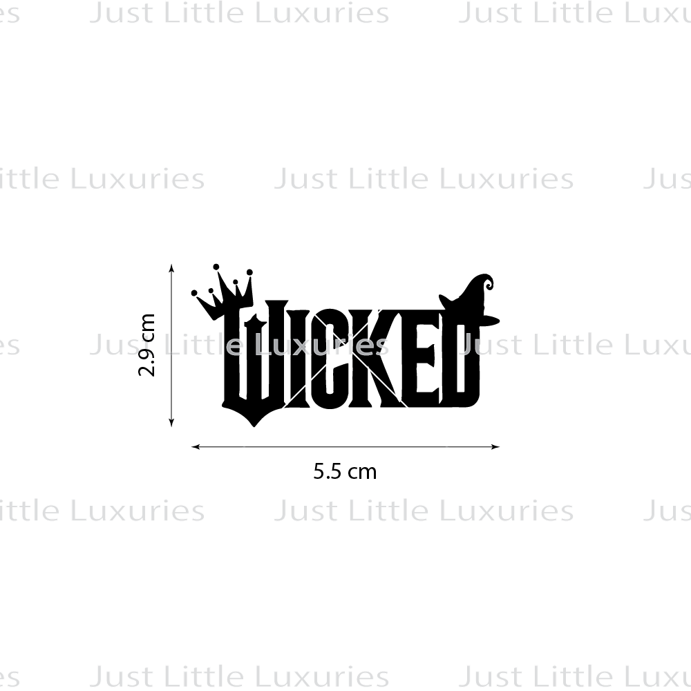 Wicked Cookie Stamp JLL Cookie Cutter Co Just Little Luxuries wicked-cookie-stamp-jll-cookie-cutter-co-just-little-luxuries